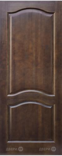 Межкомнатная дверь 7-ПГ темный лак