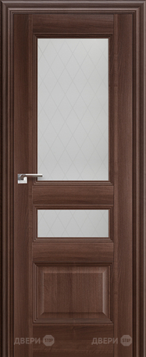 Межкомнатная дверь ProfilDoors 68X орех сиена (ромб)