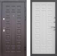 Дверь S01 3К Vinorit Белая Лиственница