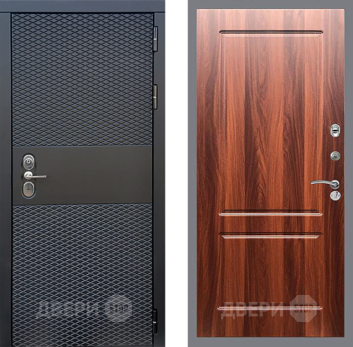 Входная металлическая Дверь Стоп БЛЭК CISA ФЛ-117 Итальянский орех