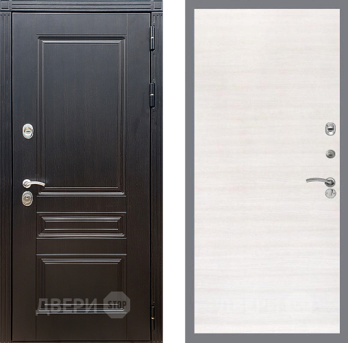 Дверь Стоп МЕГАПОЛИС Гладкая Акация светлая