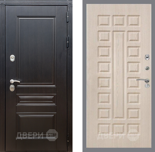 Дверь Стоп МЕГАПОЛИС ФЛ-183 Беленый дуб