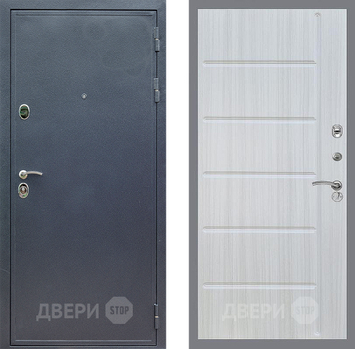 Дверь Стоп СИЛЬВЕР ФЛ-102 Сандал белый