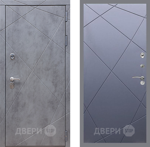 Дверь Стоп Лучи ФЛ-291 Силк титан