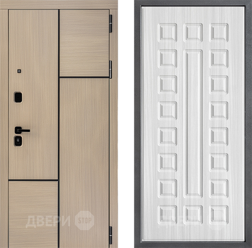 Дверь Дверной континент ДК-14 ФЛ-183 Сандал белый