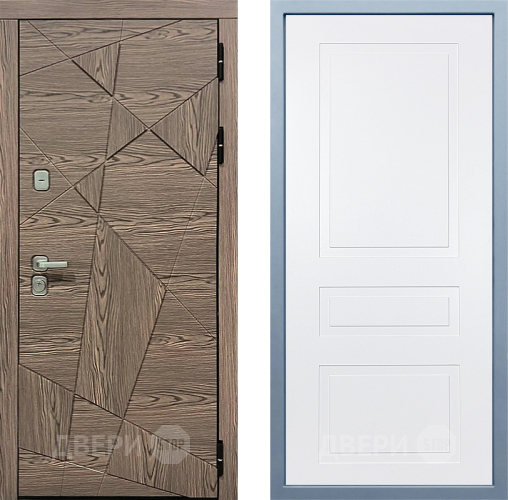 Дверь Дива МД-97/2 Н-13 Белый