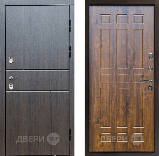 Входная металлическая Дверь Престиж TERMO с терморазрывом Горизонт Венге Спарта Дуб