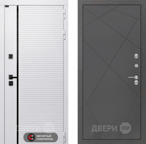 Дверь Лабиринт (LABIRINT) Royal 24 Графит софт