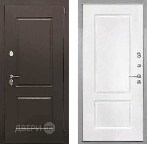 Дверь Интекрон (INTECRON) Кампо КВ-2 Белый матовый