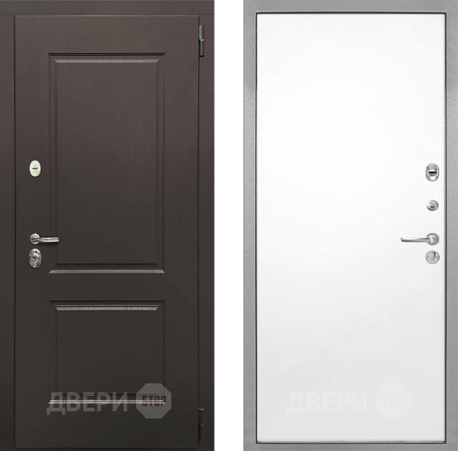 Входная металлическая Дверь Интекрон (INTECRON) Кампо Гладкая Силк Сноу