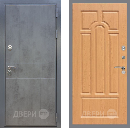 Входная металлическая Дверь Рекс (REX) ФЛ-290 FL-58 Дуб