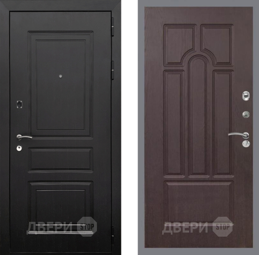Входная металлическая Дверь Рекс (REX) 6 Венге FL-58 Венге