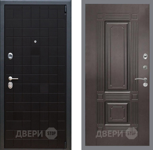 Входная металлическая Дверь Рекс (REX) 12 FL-2 Венге