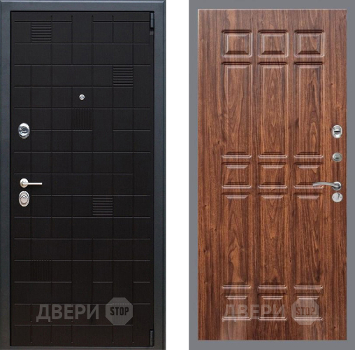 Дверь Рекс (REX) 12 FL-33 орех тисненый