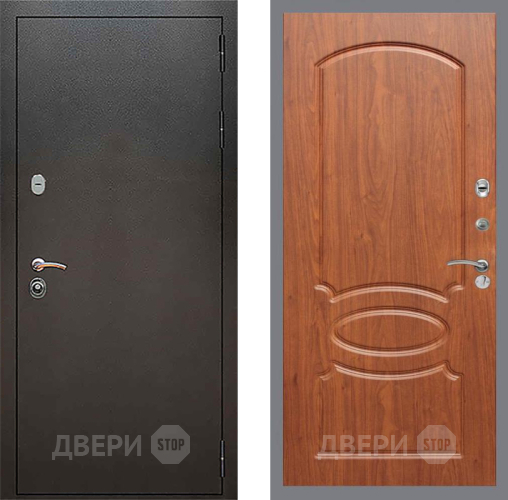 Дверь Рекс (REX) 5 Серебро Антик FL-128 Морёная берёза