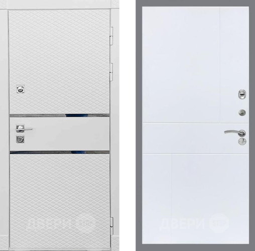 Входная металлическая Дверь Рекс (REX) 15 Силк Сноу FL-290 Силк Сноу