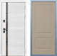 Входная металлическая Дверь Дива МХ-45 Белая STR Д-7 Шампань