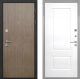 Входная металлическая Дверь Интекрон (INTECRON) Гектор Венге Коричневый Альба Роял Вуд белый
