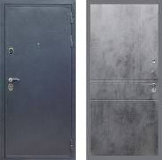 Дверь Стоп СИЛЬВЕР ФЛ-290 Бетон темный