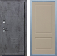 Дверь Дива МД-35 Д-7 Шампань 860х2050 мм