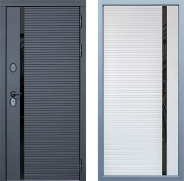 Дверь Дива МХ-45 STR МХ-45 Белый матовый 960х2050 мм