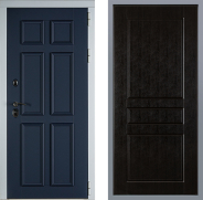 Дверь Заводские двери Стокгольм К-2 Венге